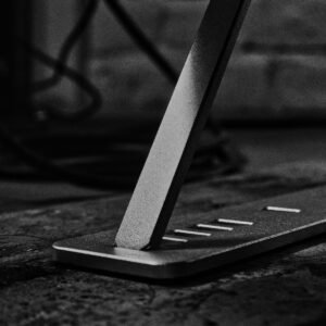 Adjustable metal laptop stand