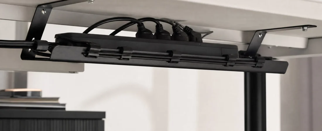 Under-desk cable management in 30 minutes